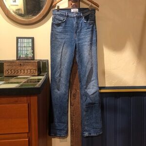 REFORMATION JEANS Boot Cut Size 27 Malta Wash